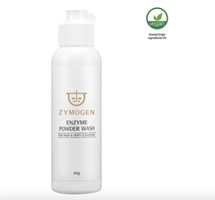 ZYMOGEN Enzyme Powder Wash 60g: Bột Rửa Mặt Làm Sạch Sâu, Tái Tạo Da Mềm Mịn Từ Enzyme Đu Đủ