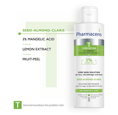Pharmaceris T Sebo-Almond-Claris: Giải Pháp Làm Sạch Sâu, Kháng Khuẩn & Ngăn Ngừa Mụn Chuyên Biệt