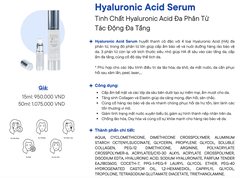 Profiderm Professional Hyaluronic Serum: Tinh Chất Cấp Ẩm Đa Tầng & Phục Hồi Da Chuyên Sâu
