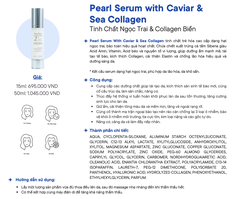 ProfiDerm Pearl Serum with Caviar & Sea Collagen – Tinh Chất Ngọc Trai Trẻ Hóa & Phục Hồi Da Cao Cấp
