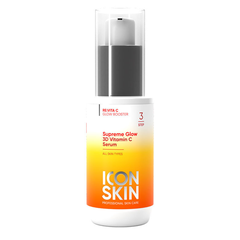 ICON SKIN SUPREME CLOW 3D VITAMIN C SERUM / SERUM VITAMIN C GIÚP LÀM SÁNG VÀ CẢI THIỆN TÔNG MÀU DA 