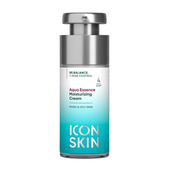 ICON SKIN AQUA ESSENCE HYALURONIC & PEPTIDE FLUID / KEM DƯỠNG CẤP ẨM SÂU VÀ DUY TRÌ ĐỘ ẨM 