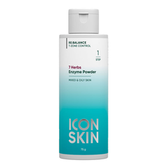 ICON SKIN 7 HERBS ENZYME CLEANSING POWDEW / BỘT TẨY DA CHẾT 