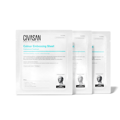 CIVASAN CALMAR EMBOSSING SHEET / MẶT NẠ LÀM DỊU VÀ PHỤC HỒI DA TỨC THÌ 
