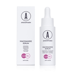 ANGIOPHARM Niacinamide Serum 30ml – Serum 10% Niacinamide hỗ trợ giảm dầu, mụn và thâm sau mụn