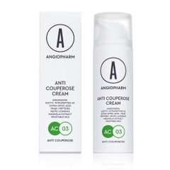 ANGIOPHARM Anti Couperose Cream 50ml – Kem dưỡng hỗ trợ làm dịu da đỏ và chăm sóc da giãn mao mạch
