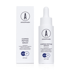 ANGIOPHARM Copper Peptide Serum 30ml – Serum peptide đồng hỗ trợ phục hồi và chống lão hóa da