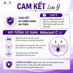 Aldocont C Gel: Giải Pháp Hỗ Trợ Điều Trị Mụn Trứng Cá, Mụn Viêm & Dày Sừng Từ Adapalene & Clindamycin