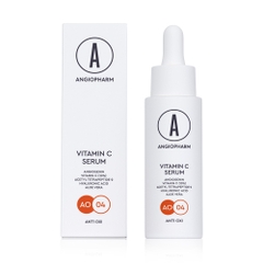 ANGIOPHARM Vitamin C Serum 30ml – Serum dưỡng sáng, chống oxy hóa và hỗ trợ cải thiện độ săn chắc