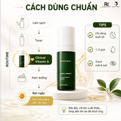 THERAMID CLINICAL VITAMIN A – Tinh Chất Chuyên Sâu Hỗ Trợ Làm Mờ Nếp Nhăn, Tăng Độ Đàn Hồi Và Nuôi Dưỡng Làn Da Tươi Trẻ