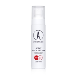 ANGIOPHARM Spray Aloe-Chitosan 100ml – Xịt dưỡng ẩm, làm dịu và hỗ trợ phục hồi hàng rào da