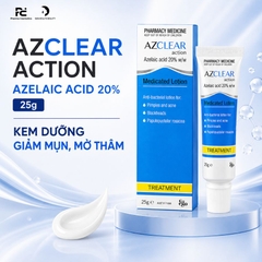 AZCLEAR ACTION AZELAIC ACID 20% 25g / KEM DƯỠNG GIẢM MỤN, MỜ THÂM