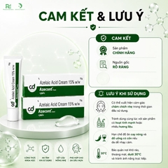 Azelaic Acid Cream 15% Azecont: Kem Điều Trị Mụn Trứng Cá, Giảm Thâm & Hiệu Chỉnh Sắc Tố Da