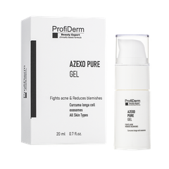 PROFIDERM AZEXO PURE GEL: Gel Đặc Trị Mụn & Sắc Tố - Kháng Khuẩn, Phục Hồi & Làm Sáng Da Đột Phá