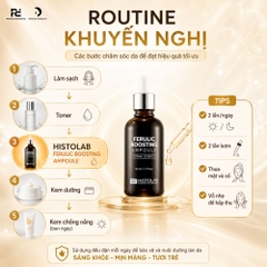 Histolab Ferulic Boosting Ampoule – Tinh Chất Chống Oxy Hóa, Dưỡng Sáng Da Và Giúp Da Trông Tươi Trẻ Mịn Màng