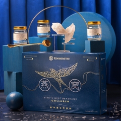 KINOHIMITSU BIRD’S NEST WITH COLLAGEN 75G / NƯỚC YẾN THƯỢNG HẠNG ĐẸP DA, CẢI THIỆN HÔ HẤP