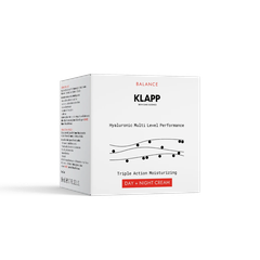KLAPP Hyaluronic Triple Action Moisture Day + Night Cream: Kem Dưỡng Ẩm Đa Tầng, Phục Hồi Độ Đàn Hồi & Căng Bóng Da