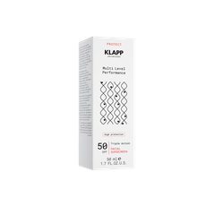 KLAPP Multi Level Performance Sun Protection Facial Sunscreen SPF 50 – Kem chống nắng da mặt mỏng nhẹ, kháng nước