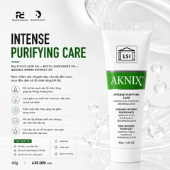 AKNIX INTENSE PURIFYING CARE: Giải Pháp Chuyên Biệt Cho Da Dầu, Mụn Đầu Đen & Lỗ Chân Lông Bít Tắc