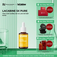 LACABINE 5X PURE HYALURONIC SERUM / TINH CHẤT DƯỠNG ẨM VÀ LÀM MỜ NẾP NHĂN