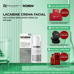 LACABINE CREMA FACIAL FLUIDA DARK SPOT CORRECTOR SPF50 / KEM CHỐNG NẮNG SPF50 TRẮNG DA MỜ NÁM
