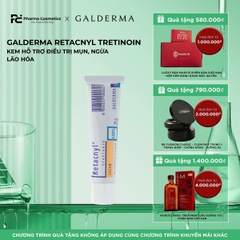 GALDERMA RETACNYL TRETINOIN CREAM 0,05% / KEM HỖ TRỢ ĐIỀU TRỊ MỤN, NGỪA LÃO HÓA