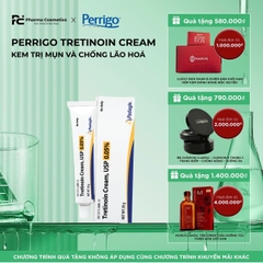 Perrigo TRETINOIN CREAM, USP 0,05% 20g / KEM TRỊ MỤN VÀ CHỐNG LÃO HOÁ (date 6/2026)