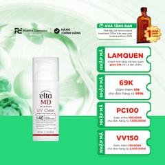 ELTAMD UV CLEAR BROAD-SPECTRUM SPF 46 / KEM CHỐNG NẮNG SÁNG ĐỀU MÀU DA, DÀNH CHO DA MỤN ( KHÔNG CÓ MÀU)