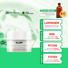 KLAPP PRO AGE DAY + NIGHT CREAM / KEM DƯỠNG NGÀY + ĐÊM RETINOL