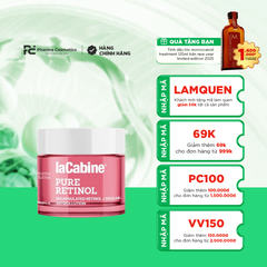 LACABINE PURE RETINOL CREAM / KEM DƯỠNG CẢI THIỆN KẾT CẤU DA, MỜ NẾP NHĂN