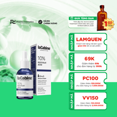 LACABINE 10% GLYCOLIC ACID SERUM CREAM / KEM SERUM TÁI TẠO LÀN, TẠM BIỆT NẾP NHĂN