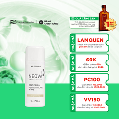 NEOVA COMPLEX HQ+/HYDROQUINONE 4% RX ONLY / KEM HỖ TRỢ GIẢM NÁM VÀ LÀM TRẮNG DA