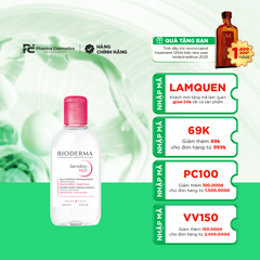 SENSIBIO H2O/DUNG DỊCH TẨY TRANG VÀ LÀM SẠCH MICELLAR (250ml)