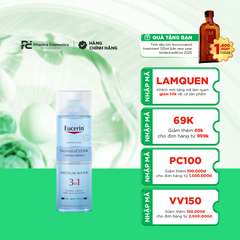 ( Date 2026 ) EUCERIN DERMATO CLEAN MICELLAR CLEANSING FLUID / NƯỚC TẨY TRANG CHO DA MỤN VÀ DA NHẠY CẢM 200ML