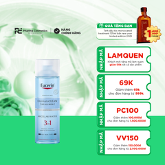 EUCERIN DERMATO CLEAN MICELLEAR CLEANSING FLUID / NƯỚC TẨY TRANG CHO DA NHẠY CẢM(400ML)
