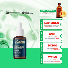 LACABINE ANTI-AGING REVIVING ELIXIR SERUM / TINH CHẤT CHỐNG LÃO HÓA, LÀM MỜ NẾP NHĂN, ĐỀU MÀU VÀ SÁNG DA