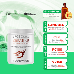 CODEAGE LIPOSOMAL CREATINE MONOHYDRATE / BỘT UỐNG HỖ TRỢ TĂNG CƠ BẮP