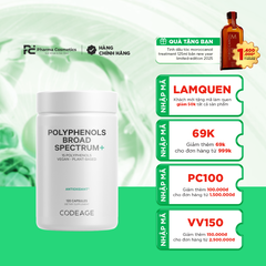 ANTIOXIDANT POLYPHENOLS BROAD SPECTRUM/ VIÊN UỐNG CHỐNG NẮNG