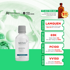NEOVA INFUSION PEEL AHA (30%) + VITAMIN C / PEEL THAY DA SINH HỌC GIÚP SÁNG DA, CHỐNG NHĂN DA VỚI AHA 30%