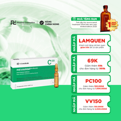 MD:COCKTAIL SKINBOOSTER ANTI- POLLUTION DEFENCE / TINH CHẤT SỬA CHỮA, PHỤC HỒI TÁI TẠO DA HƯ DO BỊ Ô NHIỄM & CHÓNG OXY HÓA DA