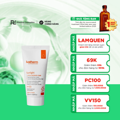 IVAWHITE SUNLIGHT HYDRATING FACE CREAM/ KEM CHỐNG NẮNG DƯỠNG ẨM VỚI CHỈ SỐ BẢO VỆ CAO SPF50+