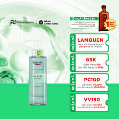 EUCERIN PRO ACNE CLEANSING GEL / GEL RỬA MẶT DÀNH CHO DA MỤN, NHỜN ( 200ML)