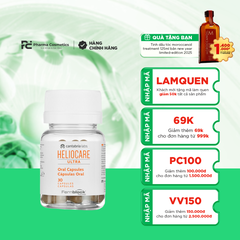 HELIOCARE ORAL ULTRA/ UỐNG CHỐNG NẮNG BẢO VỆ CAO GẤP ĐÔI LƯỢNG HOẠT CHẤT