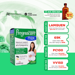 VITABIOTICS PREGNACARE MAX HỘP 84 VIÊN/ VITAMIN TỔNG HỢP CHO BÀ BẦU VITABIOTICS PREGNACARE MAX