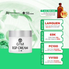 GTM EGF CREAM /  KEM PHỤC HỒI VÀ DƯỠNG CHUYÊN SÂU CHO LÀN DA KHÔ VÀ LÃO HÓA