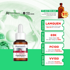 PHARMACERIS C-CAPILIX / TINH CHẤT VITAMIN C CHO DA MẨN ĐỎ