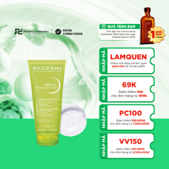 SEBIUM GEL MOUSSANT ACTIF / SỮA RỬA MẶT LÀM SẠCH, THÔNG THOÁNG LỖ CHÂN LÔNG