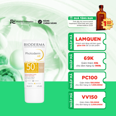 PHOTODERM AR SPF50+ / KEM CHỐNG NẮNG LÀM DỊU CHO LÀN DA MẨN ĐỎ VÀ ĐỀU MÀU DA