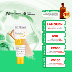 PHOTODERM MAX AQUAFLUIDE SPF 50+/CHỐNG NẮNG KHÔ THOÁNG GIẢM BÓNG NHỜN (UVA 26)