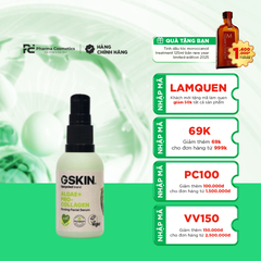 GSKIN ALGAE + PRO-COLLAGEN FACIAL SERUM / TINH CHẤT GIÚP SĂN CHẮC, ĐÀN HỒI VÀ MỊN MÀNG TRẺ TRUNG HƠN 
